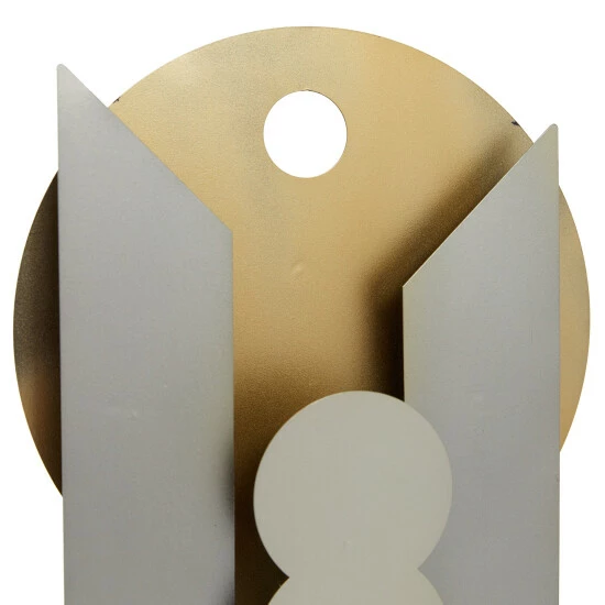 Flash Sale 𧨠Studio 350 Gold Iron Contemporary Sculpture Abstract 21 X 12 X 4 - 12 X 4 X 21 βοΈ - Image 4