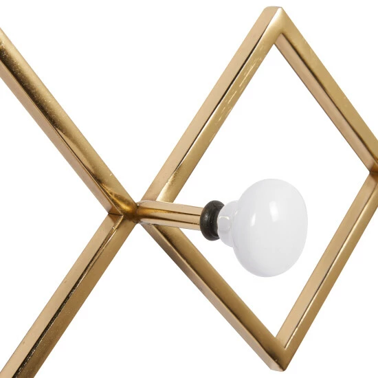 Deals ๐งจ Studio 350 Gold Iron Glam Wall Hook (Set Of 3) - 33 X 3 X 6 ๐ - Image 5