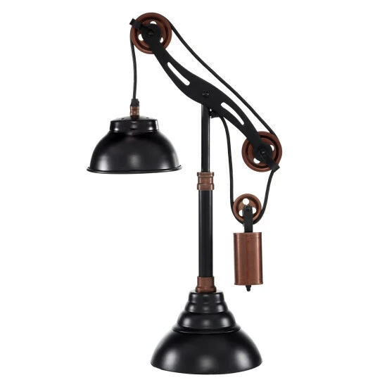 Buy ๐ Studio 350 Black Metal Industrial Table Lamp 24 X 13 X 8 - 13 X 8 X 24 ๐งจ