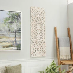 Top 10 🔔 Studio 350 White Wood Traditional Wall Décor 🔔