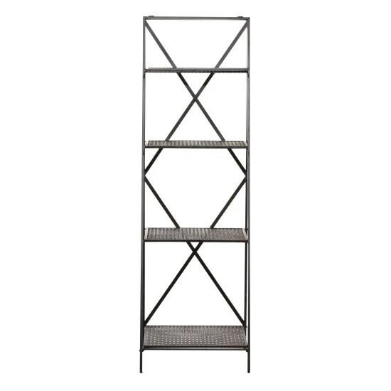 Coupon 👍 Studio 350 Black Metal Industrial Wall Shelf 57 X 18 X 15 - 18 X 15 X 57 🤩 - Image 3