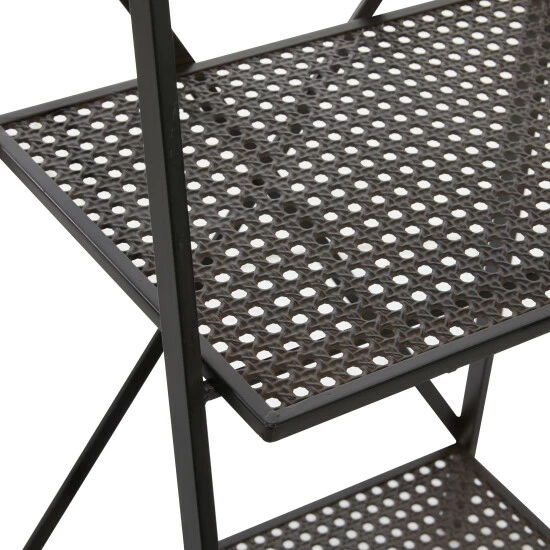 Coupon 👍 Studio 350 Black Metal Industrial Wall Shelf 57 X 18 X 15 - 18 X 15 X 57 🤩 - Image 5