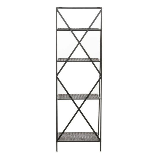 Coupon 👍 Studio 350 Black Metal Industrial Wall Shelf 57 X 18 X 15 - 18 X 15 X 57 🤩 - Image 7