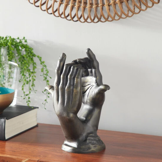 New ๐ Studio 350 Aluminum Traditional Sculpture Abstract Gold ๐ - Image 2