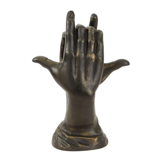 New ๐ Studio 350 Aluminum Traditional Sculpture Abstract Gold ๐ - Image 3