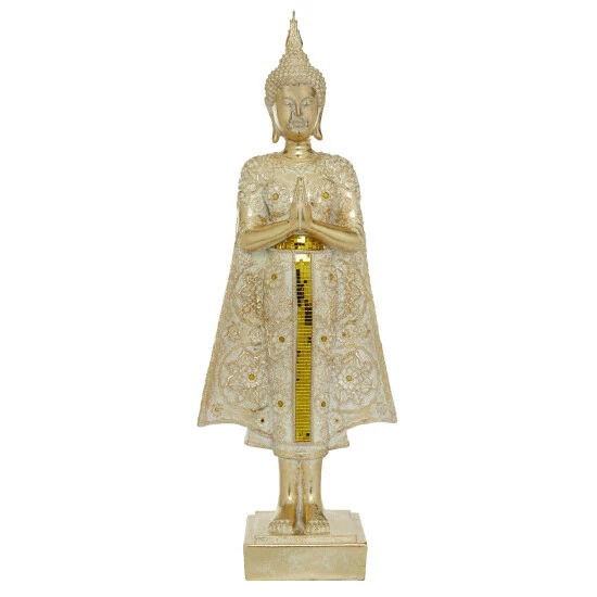 Top 10 🎉 Studio 350 Gold Polystone Glam Sculpture Buddha 25 X 9 X 6 - 9 X 6 X 25 😉 - Image 2