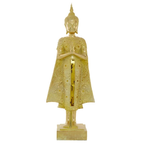 Top 10 🎉 Studio 350 Gold Polystone Glam Sculpture Buddha 25 X 9 X 6 - 9 X 6 X 25 😉 - Image 3