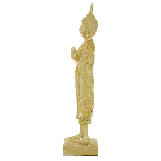 Top 10 🎉 Studio 350 Gold Polystone Glam Sculpture Buddha 25 X 9 X 6 - 9 X 6 X 25 😉 - Image 4