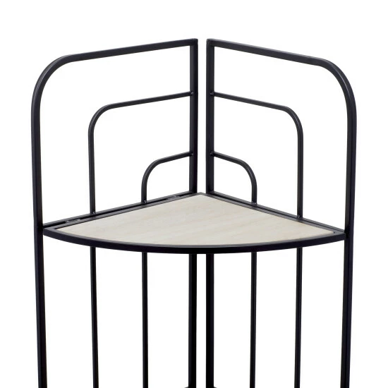 Promo ๐ Studio 350 Black Iron Modern Bakers Rack - 18 X 12 X 51 ๐งจ - Image 6