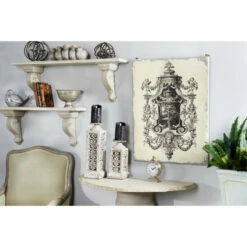 Cheap 👏 Studio 350 23.5 X 32 White Vintage Cherub Angel & Chandelier Wood Wall Decor - 24 X 2 X 32 ⭐