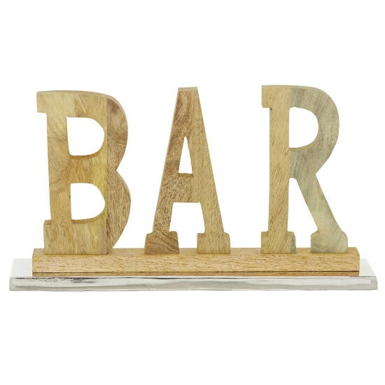 Buy ๐ Studio 350 Brown Wood Natural Decorative Sign 8 X 14 X 2 - 14 X 2 X 8 ๐งจ - Image 2