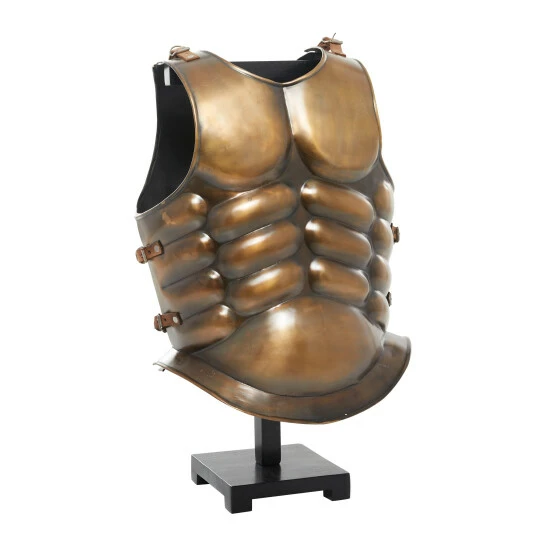 Best Sale 👏 Studio 350 Bronze Iron Vintage Armor - 12 X 16 X 27 😍 - Image 2
