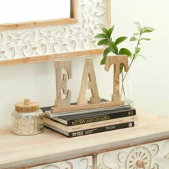 Top 10 ⌛ Studio 350 Brown Wood Natural Decorative Sign 8 X 13 X 2 - 13 X 2 X 8 🧨