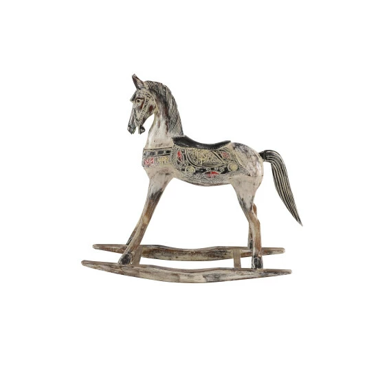 Cheapest ๐ Studio 350 White Albizia Wood Vintage Sculpture Horse 39 X 40 X 10 - 40 X 10 X 39 - 40 X 10 X 39 ๐ - Image 6