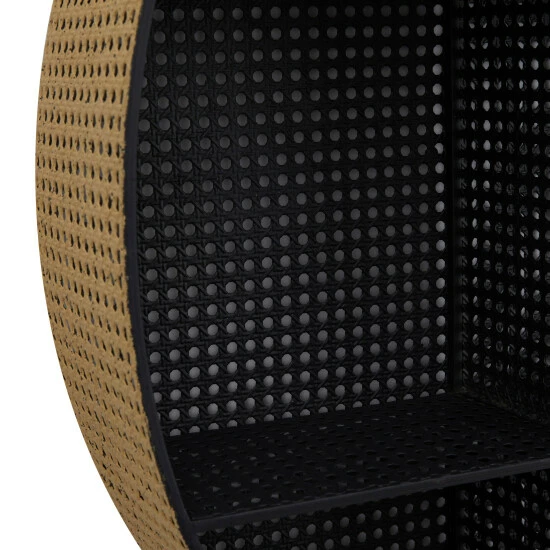 Best Sale ✨ Studio 350 Black Metal Modern Wall Shelf - 32 X 6 X 32 ⭐ - Image 5