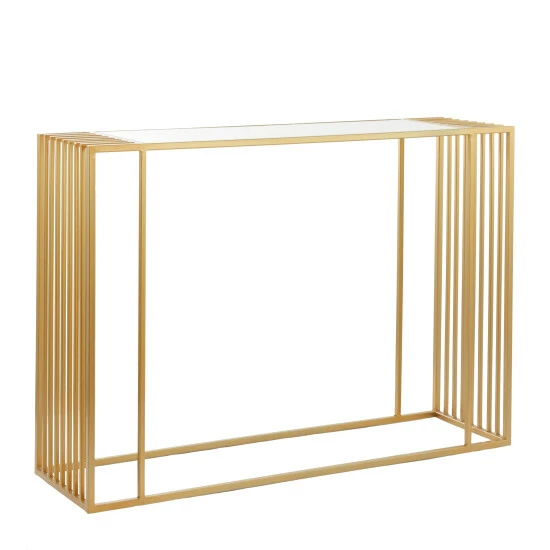 Cheapest โ๏ธ Studio 350 Gold Iron Contemporary Console Table - 44 X 13 X 31 ๐ - Image 2