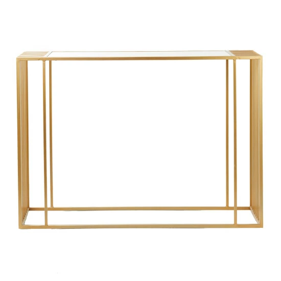 Cheapest โ๏ธ Studio 350 Gold Iron Contemporary Console Table - 44 X 13 X 31 ๐ - Image 7