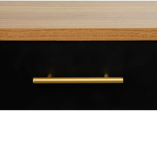 Best deal ๐ Studio 350 Brown Metal Contemporary Console Table - 41 X 14 X 32 โ๏ธ - Image 6