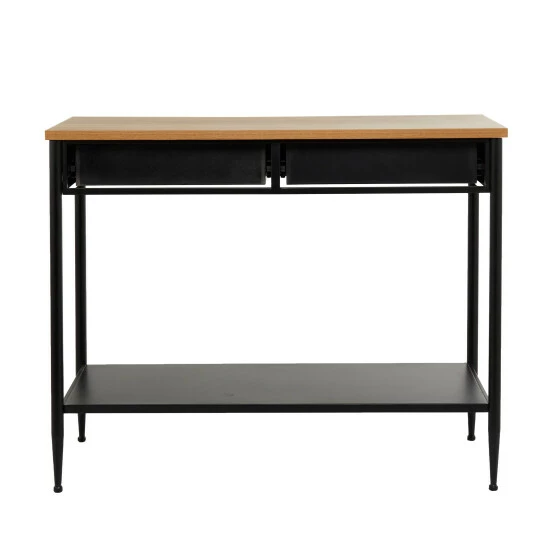 Best deal ๐ Studio 350 Brown Metal Contemporary Console Table - 41 X 14 X 32 โ๏ธ - Image 8