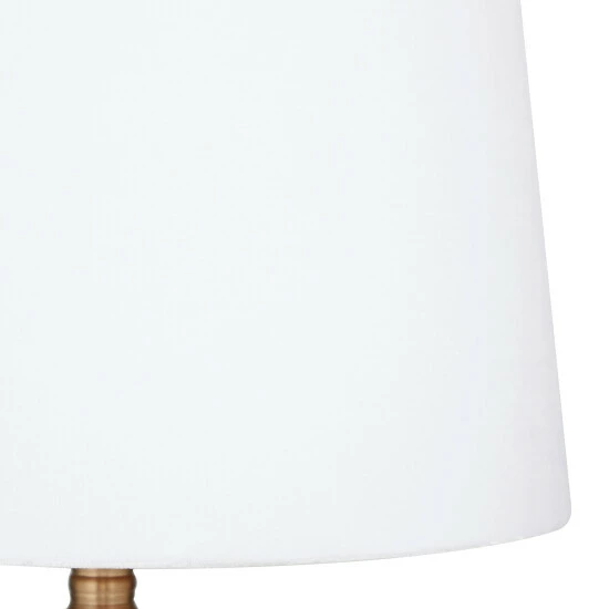 Deals 🤩 Studio 350 White Glass Modern Accent Lamp - 15 X 15 X 29 😀 - Image 4