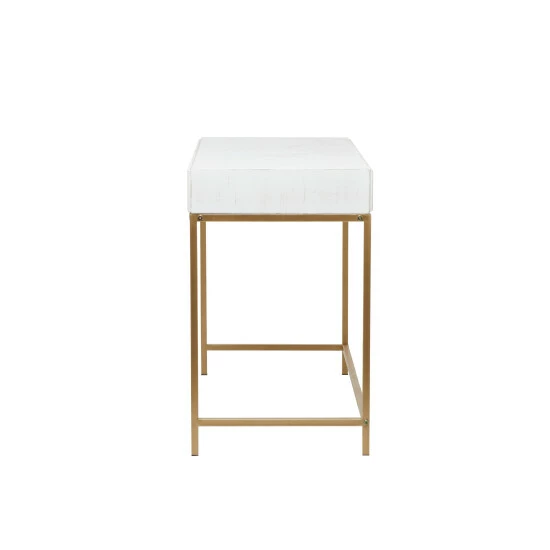 Buy 🎁 Studio 350 White Iron Contemporary Console Table 😍 - Image 3