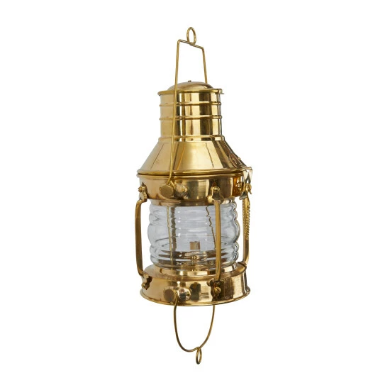 Flash Sale 😀 Studio 350 Brass Nautical Lantern - 6 X 7 X 9 Gold 😀 - Image 3