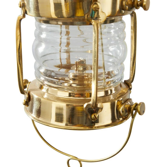 Flash Sale 😀 Studio 350 Brass Nautical Lantern - 6 X 7 X 9 Gold 😀 - Image 4