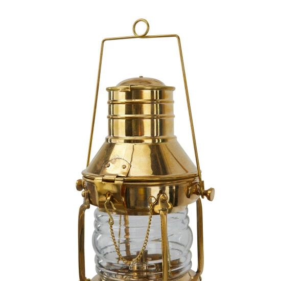 Flash Sale 😀 Studio 350 Brass Nautical Lantern - 6 X 7 X 9 Gold 😀 - Image 5