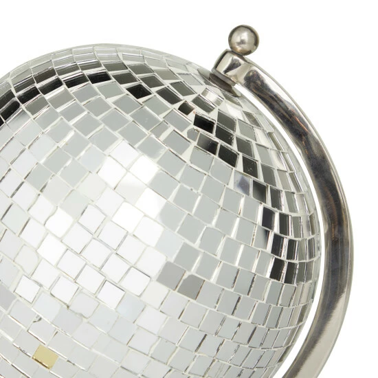 Deals 😉 Studio 350 Stainless Steel Glam Globe Silver 🔥 - Image 3