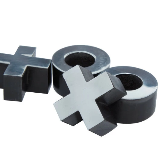 Best Sale 🥰 Studio 350 Black Wood Contemporary Game Set - 8 X 8 X 2 ⌛ - Image 5