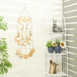 Buy ❤️ Studio 350 Gold Wood Transitional Windchime 🎉