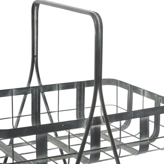 Wholesale ๐ Studio 350 Grey Iron Farmhouse Storage Basket 23 X 18 X 11 - 18 X 11 X 23 ๐ - Image 7