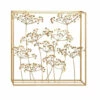 Cheap 🥰 Studio 350 Gold Iron Modern Wall Decor Floral And Botanical 28 X 28 X 4 ✔️