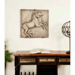 Promo 😍 Studio 350 White Polystone Farmhouse Wall Decor 29 X 29 X 4 🌟