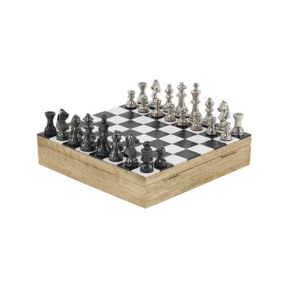 Best deal 🎁 Studio 350 Black Wood Traditional Game Set 3 X 12 X 12 ✨ - Image 3