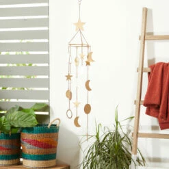 Best Pirce 😀 Studio 350 Gold Iron Eclectic Windchime 39 X 7 X 7 🤩