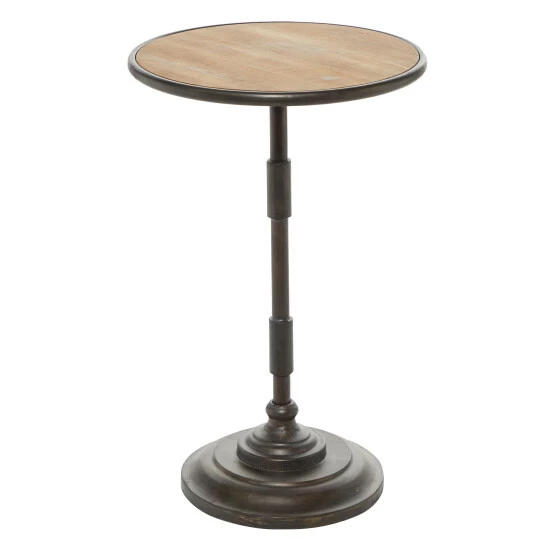 Best reviews of 🔥 Studio 350 Grey Iron Industrial Accent Table 25 X 16 X 16 - 16 X 16 X 25Round 🤩 - Image 2