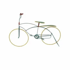 New 🥰 Studio 350 Rustic 38 X 56 Inch Iron Stylized Bicycle Decor 🛒