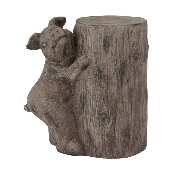 Flash Sale 😀 Studio 350 Brown MGO Modern Farmhouse Garden Sculpture - 16 X 10 X 16 👏 - Image 2