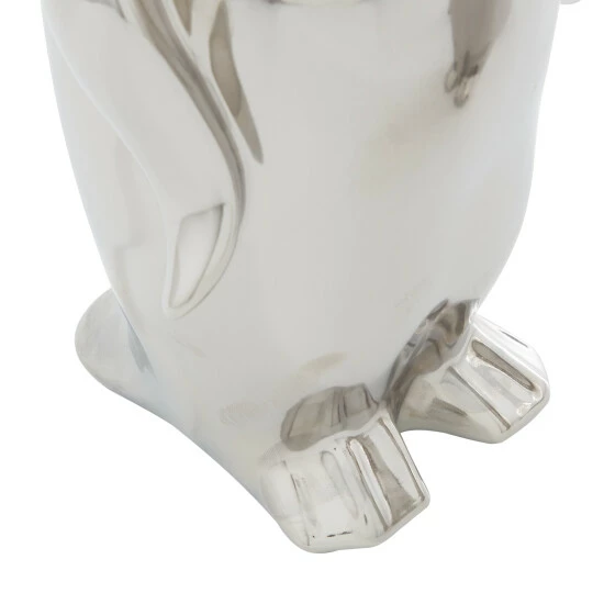 Best reviews of ✔️ Studio 350 Silver Porcelain Glam Sculpture Animals (Set Of 3) - S/3 11", 10", 6"H 🎁 - Image 5