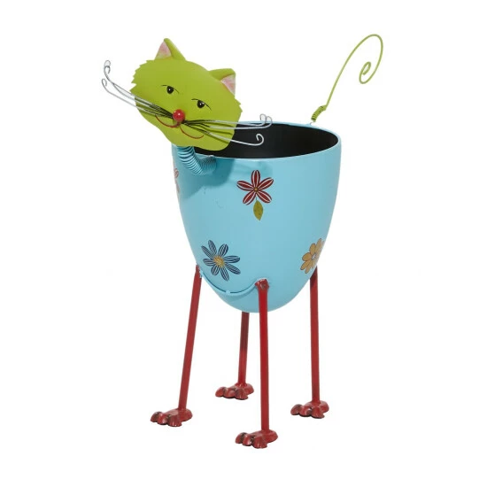 Best Sale ⭐ Studio 350 Blue Metal Farmhouse Planter 19 X 16 X 8 - 16 X 8 X 19 🌟 - Image 3