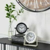 Buy 🤩 Studio 350 Multi Iron Modern Clock No Theme (Set Of 2) - 8 X 2 X 8Round ⭐