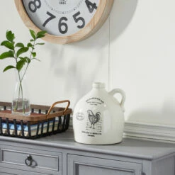 Wholesale 🥰 Studio 350 Beige Ceramic Farmhouse Vase 10 X 8 X 9 - 8 X 9 X 10 😉