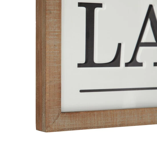 Best Pirce 💯 Studio 350 White Metal Farmhouse Wall Decor Text 13 X 32 X 1 ✨ - Image 4