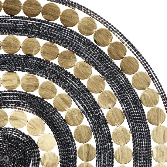 Coupon ๐ Studio 350 Black Iron Contemporary Wall Decor (Set Of 3) - 21 X 3 X 21 ๐งจ - Image 3