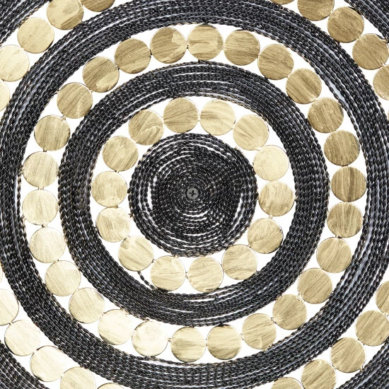 Coupon ๐ Studio 350 Black Iron Contemporary Wall Decor (Set Of 3) - 21 X 3 X 21 ๐งจ - Image 4