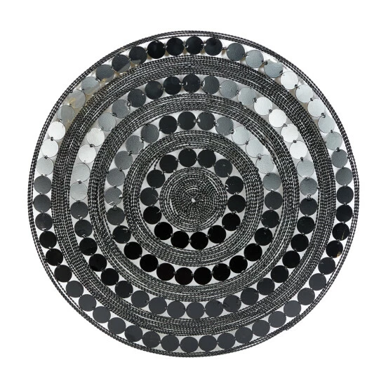 Coupon ๐ Studio 350 Black Iron Contemporary Wall Decor (Set Of 3) - 21 X 3 X 21 ๐งจ - Image 6