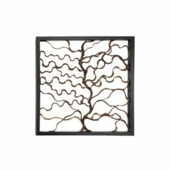 Top 10 😀 Studio 350 Brown Wood Rustic Wall Decor Trees And Nature 36 X 36 X 2 🎉
