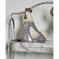 Flash Sale 🌟 Studio 350 Grey Polystone Country Garden Sculpture Birds 13 X 8 X 5 - 8 X 5 X 13 ⌛