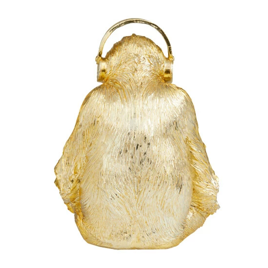 Cheapest 🎉 Studio 350 Gold Polystone Gorilla Sculpture - 10"L X 10"W X 14"H 💯 - Image 6